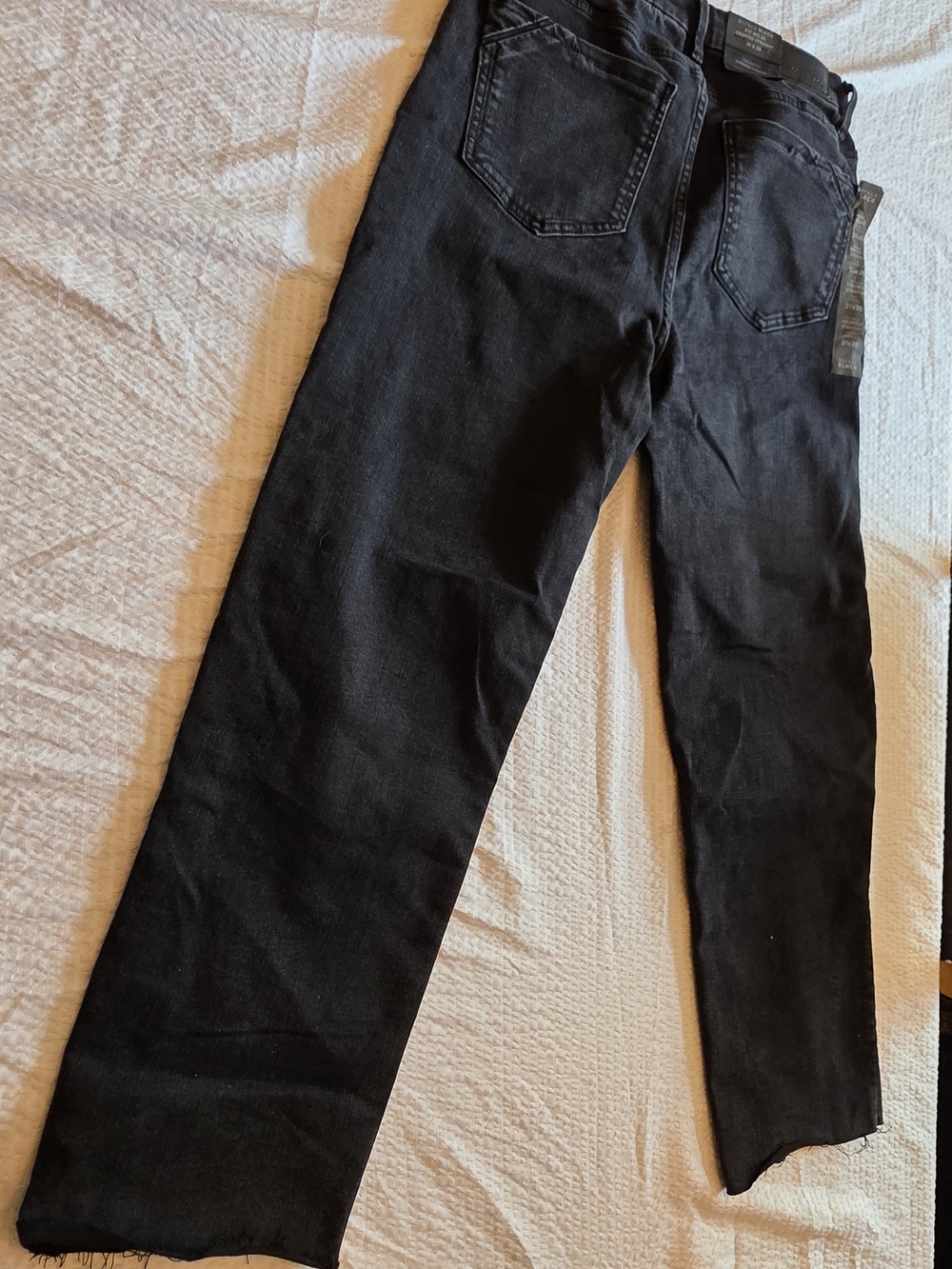 Buckle Black Ankle Crop Jeans 31x28